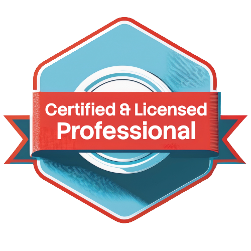 certified and licensed professionals